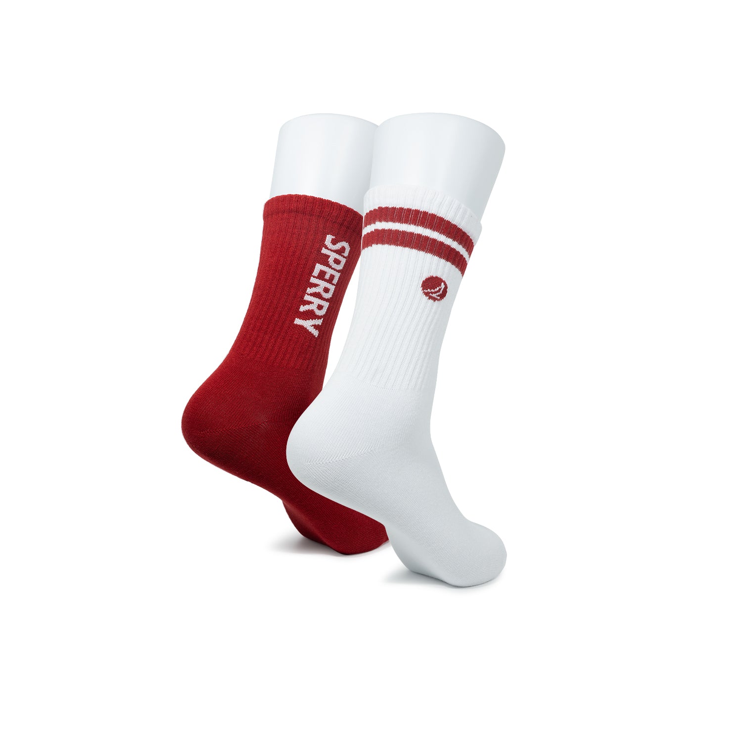 Varsity Crew Socks - Red (25F65800)