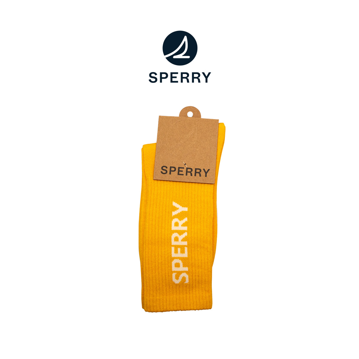 Varsity Crew Socks - Yellow (25F65810)