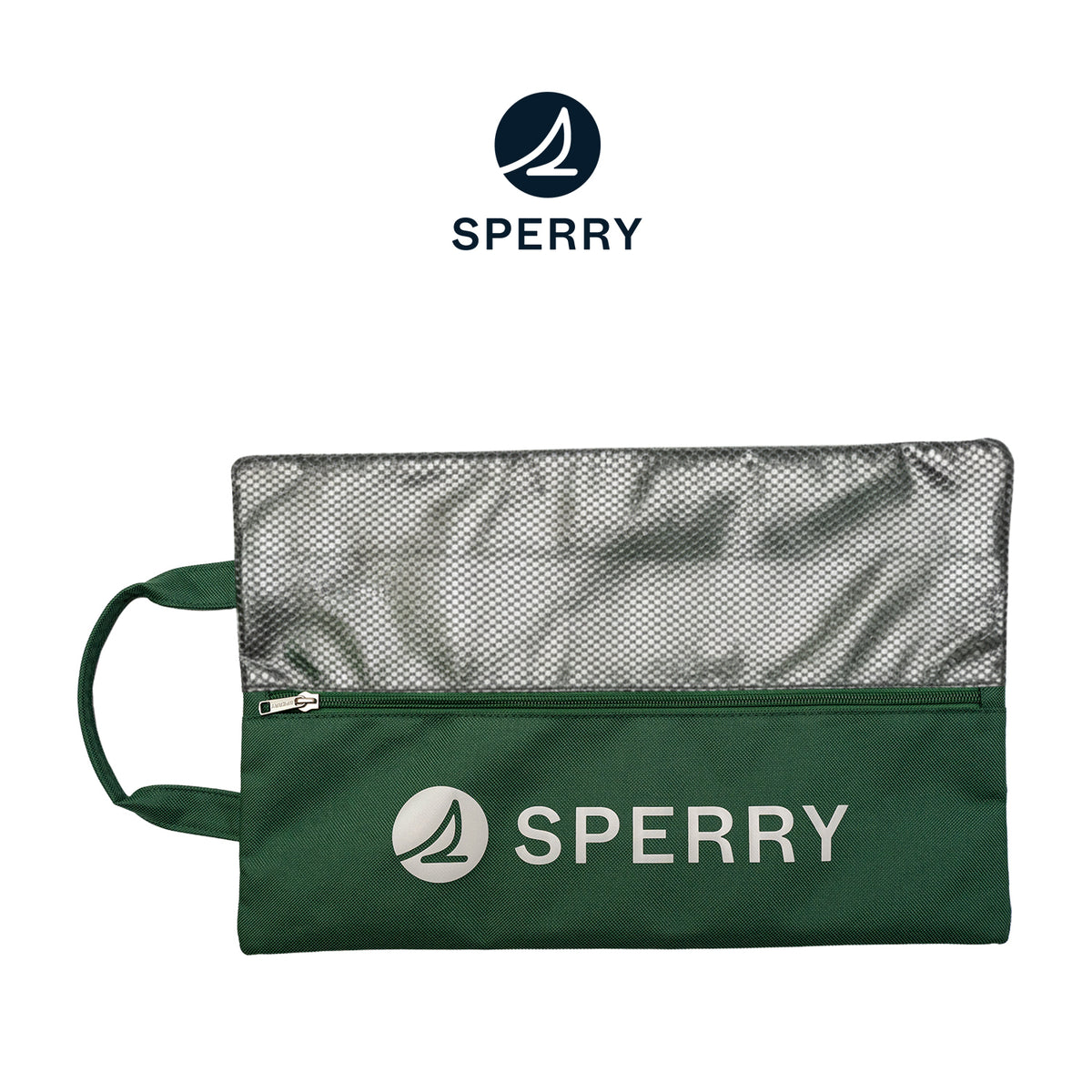 Varsity Shoe Bag - Green (25F85120)