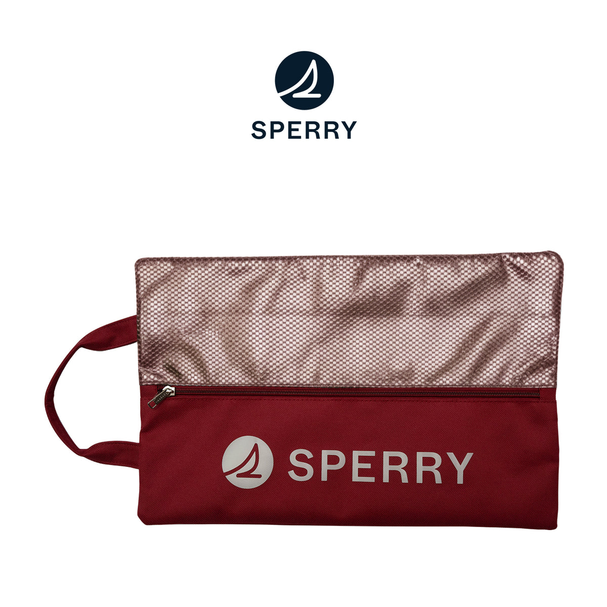 Varsity Shoe Bag - Red (25F85130)