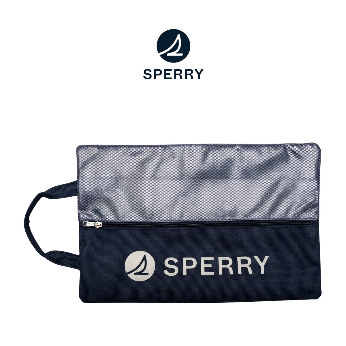 Sperry Varsity Shoe Bag - Navy (25F85150)