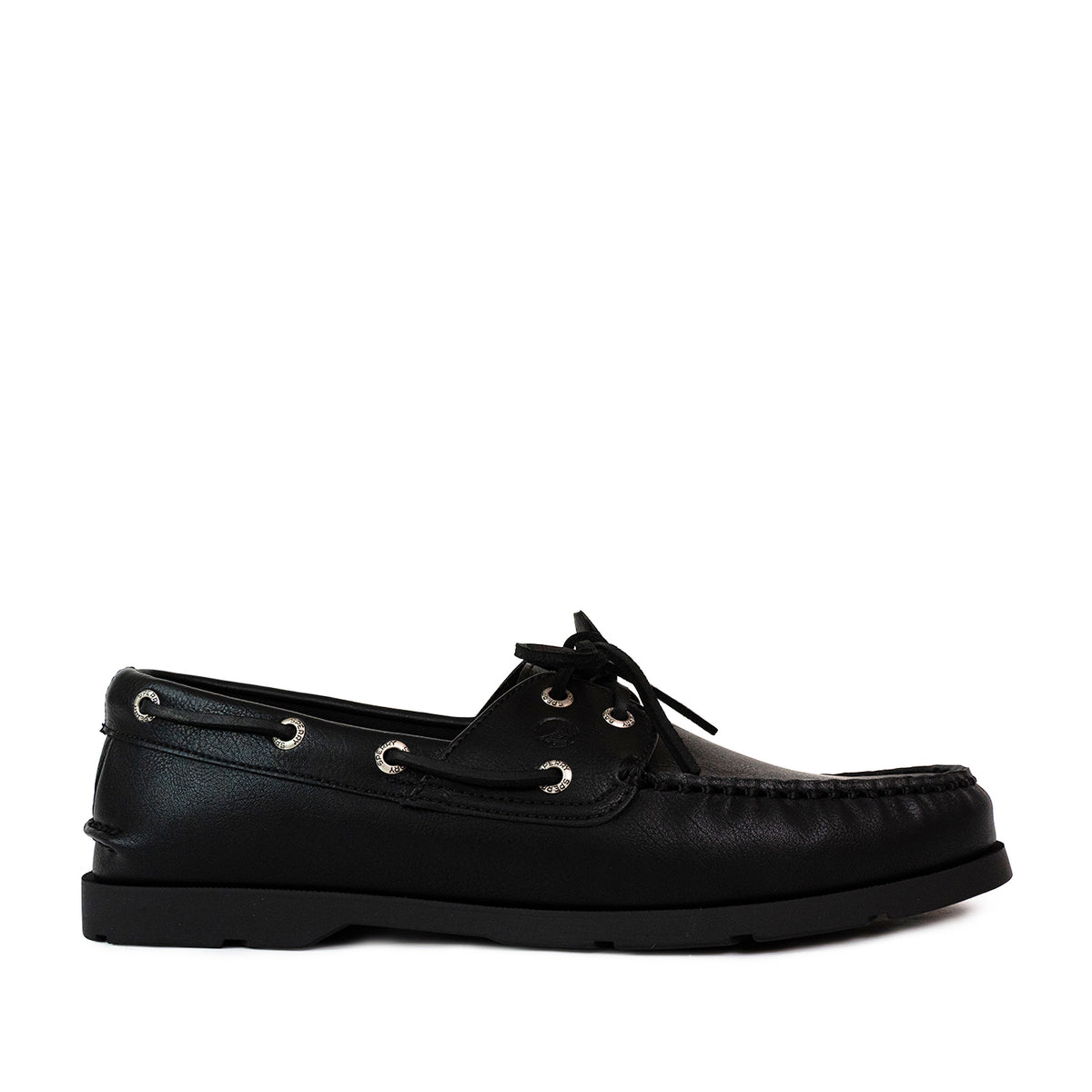 Men's Leeward Boat Shoes Topsider - Black (25S00051)