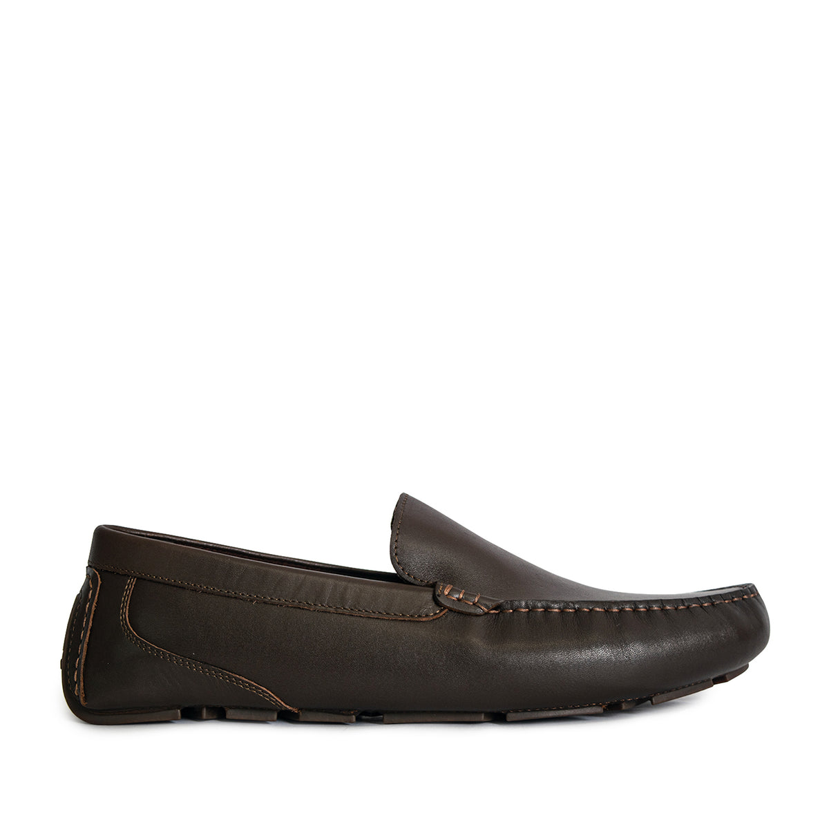 Men's Davenport Casual Loafers - Dark Brown (25S00091)