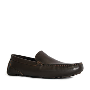 Men's Davenport Casual Loafers - Dark Brown (25S00091)