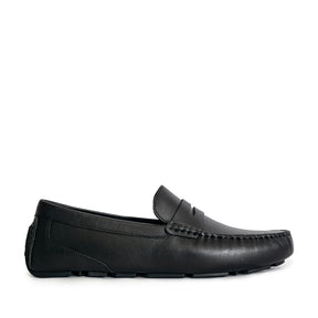 Men's Davenport Casual Penny Loafers - Black (25S00111)
