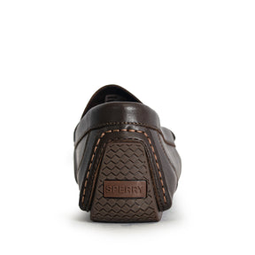 Men's Davenport Casual Penny Loafers - Dark Brown (25S00121)
