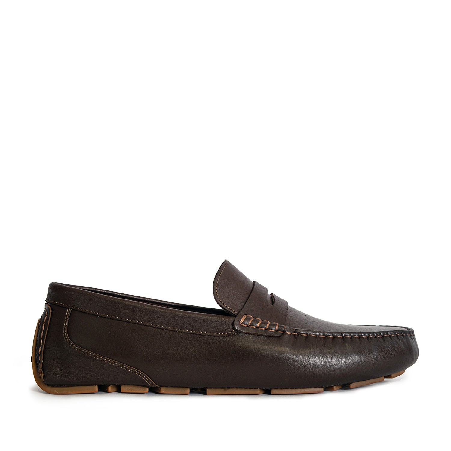 Men's Davenport Casual Penny Loafers - Amaretto (25S00131)
