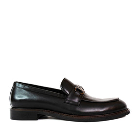 Men's Seaport Venetian Bit Casual Shoes - Black (25S00191)