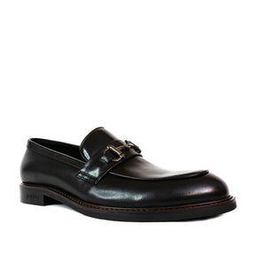 Men's Seaport Venetian Bit Casual Shoes - Black (25S00191)