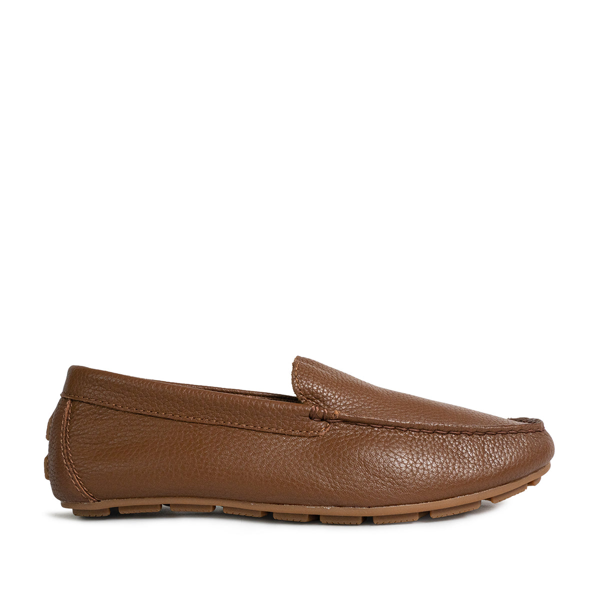 Men's Wave Venetian Casual Driving Shoes - Brown (25S00231)