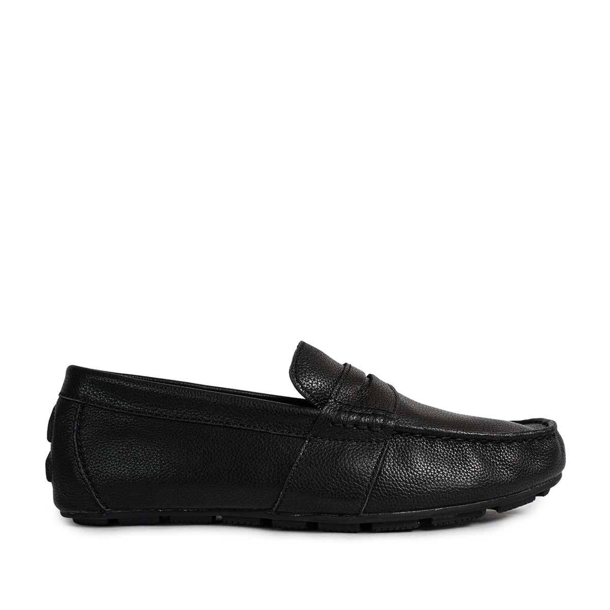Men's Wave Driver Penny Casual Loafers - Black (25S00261)