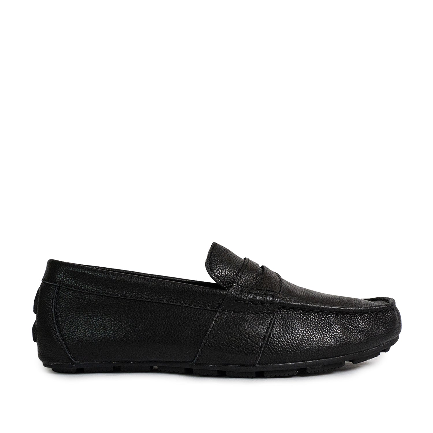 Men's Wave Driver Penny Casual Loafers - Black (25S00261)