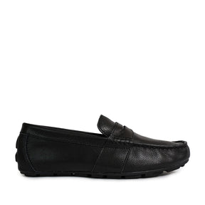Men's Wave Driver Penny Casual Loafers - Black (25S00261)