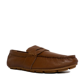 Men's Wave Driver Penny Casual Loafers - Brown (25S00271)