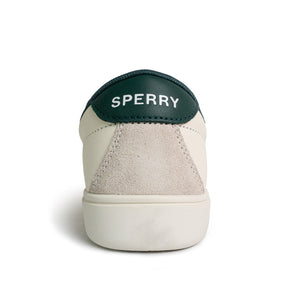 Men's Pier 90 Leather Sneakers - Off-White/Green (25S00421)