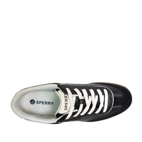 Men's Pier 90 Leather Sneakers - Black/White/Gum (25S00441)