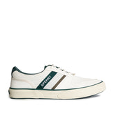 Men's Halyard Retro II Sneakers - Off-White/Dark Green (25S00521)