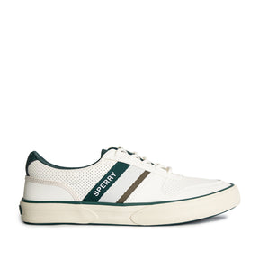 Men's Halyard Retro II Sneakers - Off-White/Dark Green (25S00521)