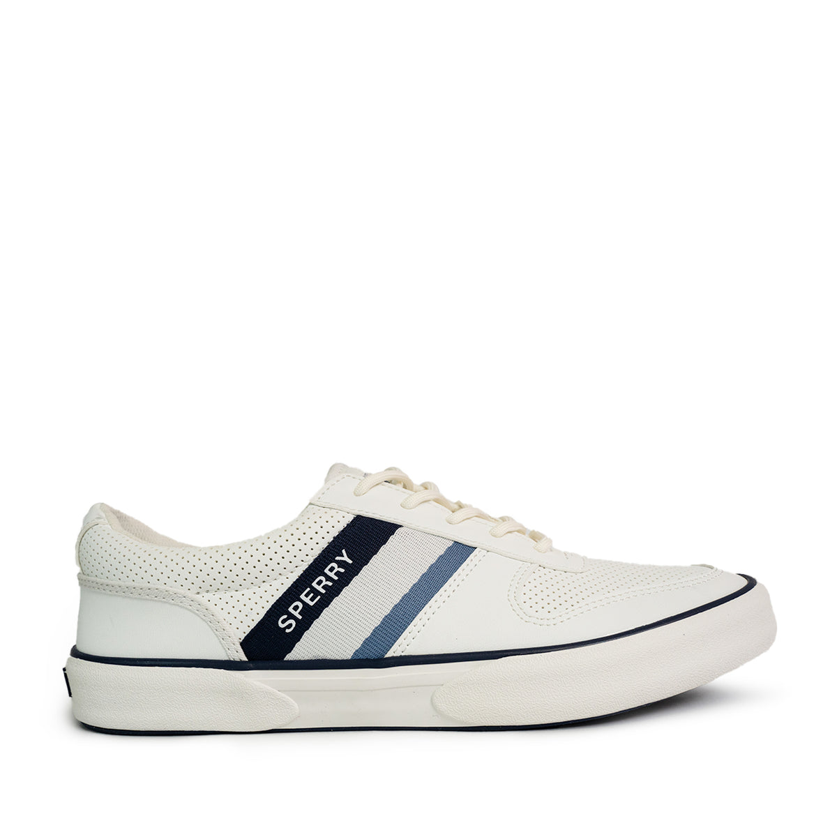 Men's Halyard Retro II Sneakers - Off-White/Blue Wave (25S00531)