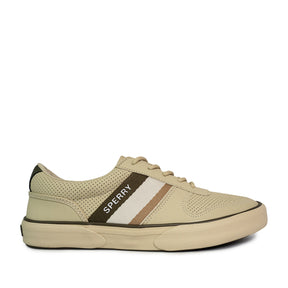 Men's Halyard Retro II Sneakers - Off-White/Olive/Khaki (25S00541)
