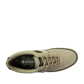 Men's Halyard Retro II Sneakers - Off-White/Olive/Khaki (25S00541)