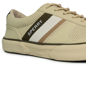 Men's Halyard Retro II Sneakers - Off-White/Olive/Khaki (25S00541)