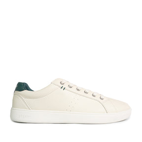 Men's Deck 90 LTT Leather Sneakers - OffWhite/Green (25S00561)