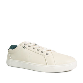 Men's Deck 90 LTT Leather Sneakers - OffWhite/Green (25S00561)