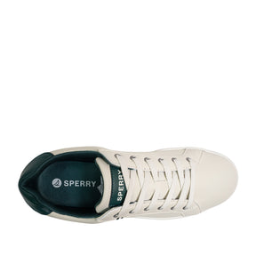 Men's Deck 90 LTT Leather Sneakers - OffWhite/Green (25S00561)
