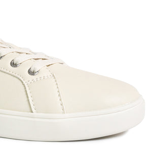 Men's Deck 90 LTT Leather Sneakers - OffWhite/Green (25S00561)