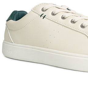 Men's Deck 90 LTT Leather Sneakers - OffWhite/Green (25S00561)