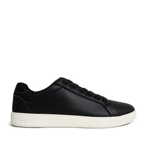 Men's Deck 90 LTT Leather Sneakers - Black/White (25S00571)