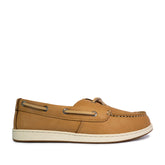 Women's Authentic Original™ Jewelfish 2-Eye Leather Boat Shoes Topsider - Light Tan/Off White (25S00712)