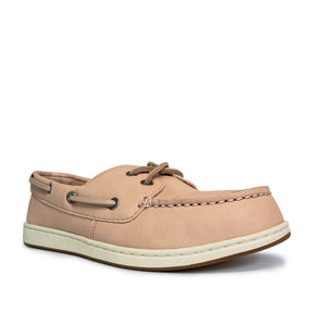 Women's Authentic Original™ Jewelfish 1-Eye Leather Boat Shoes Topsider - Rose Dust/Off White (25S00722)