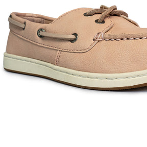 Women's Authentic Original™ Jewelfish 1-Eye Leather Boat Shoes Topsider - Rose Dust/Off White (25S00722)