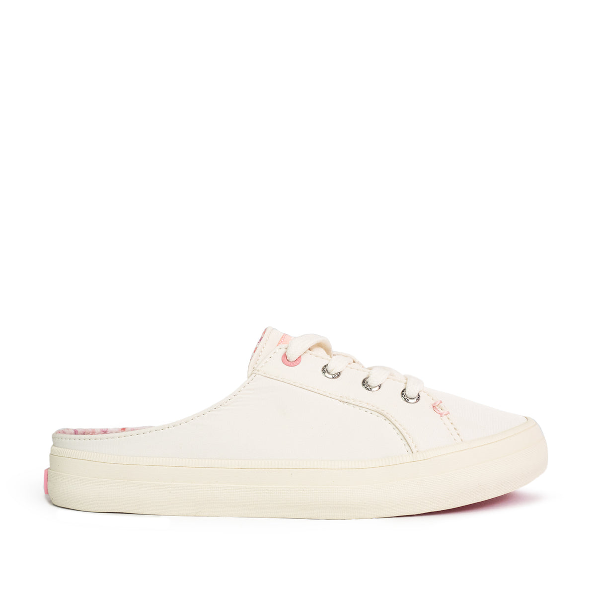 Women's Crest Mule Sneakers - Light Beige/Sakura (25S00922)