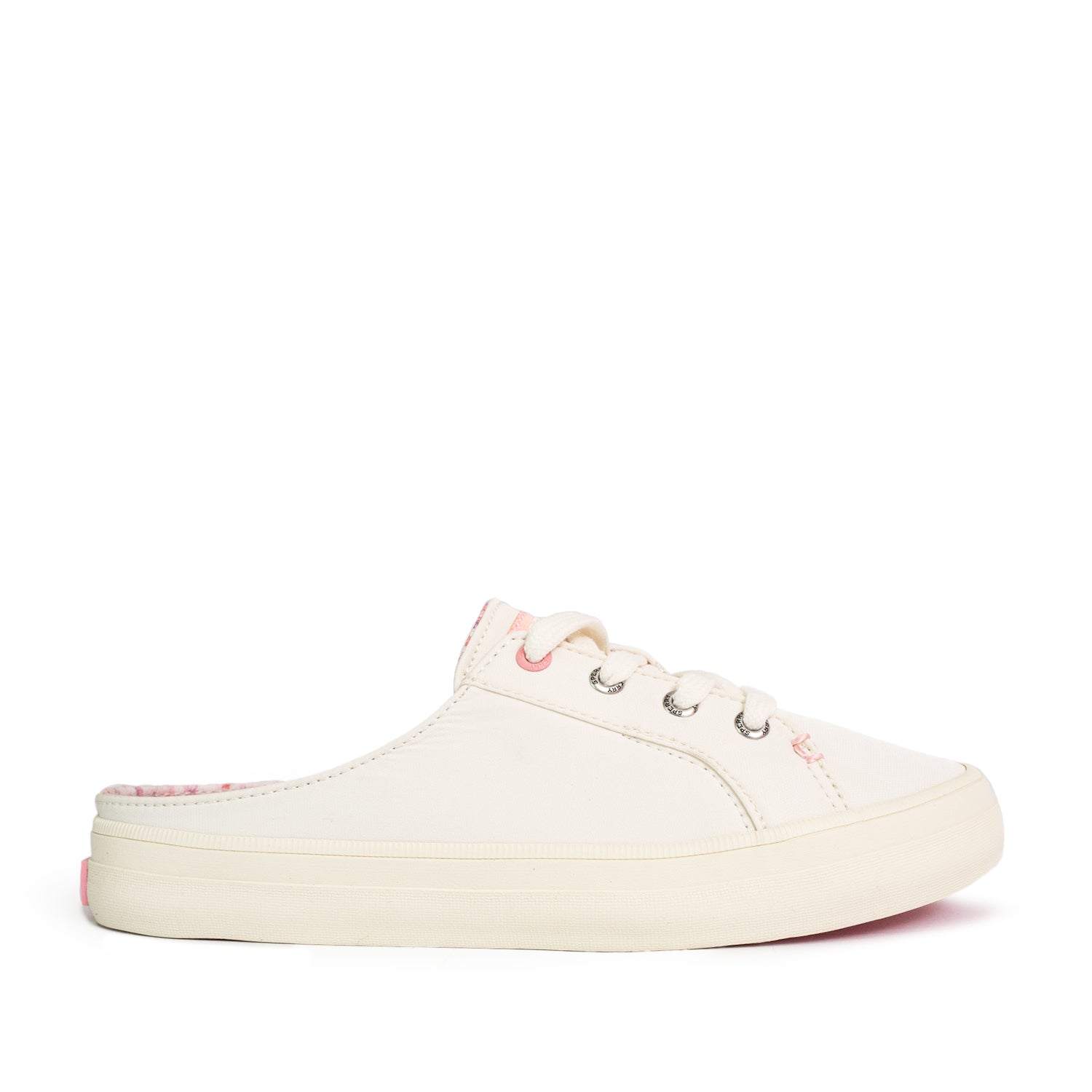 Women's Crest Mule Sneakers - Light Beige/Sakura (25S00922)