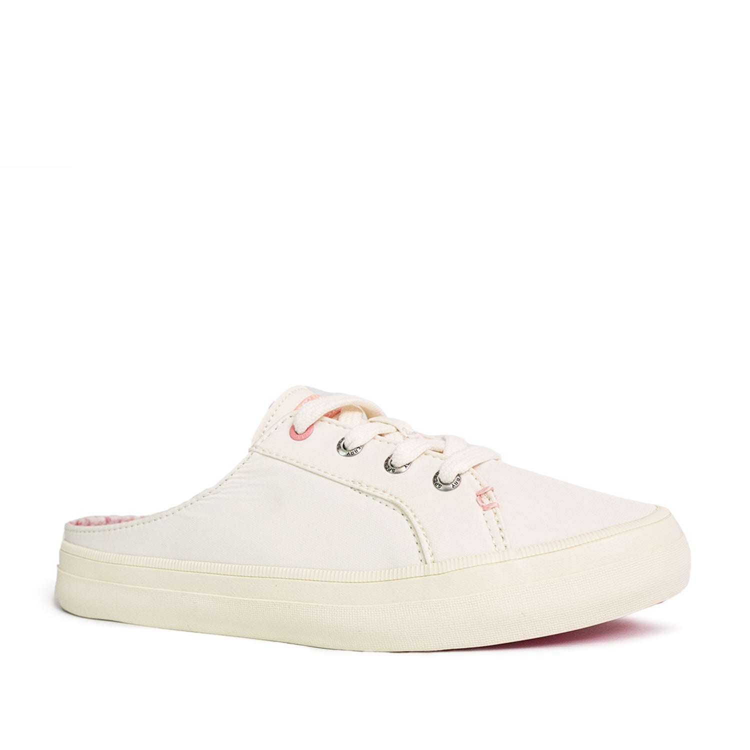 Women's Crest Mule Sneakers - Light Beige/Sakura (25S00922)