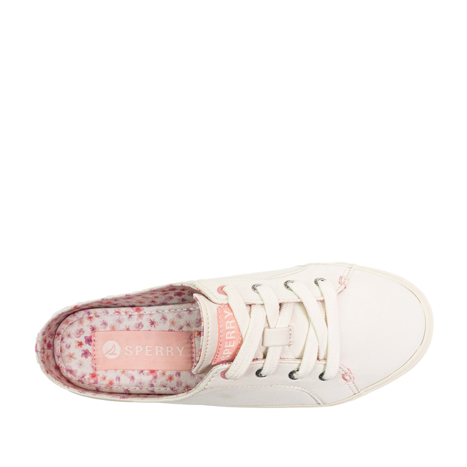 Women's Crest Mule Sneakers - Light Beige/Sakura (25S00922)