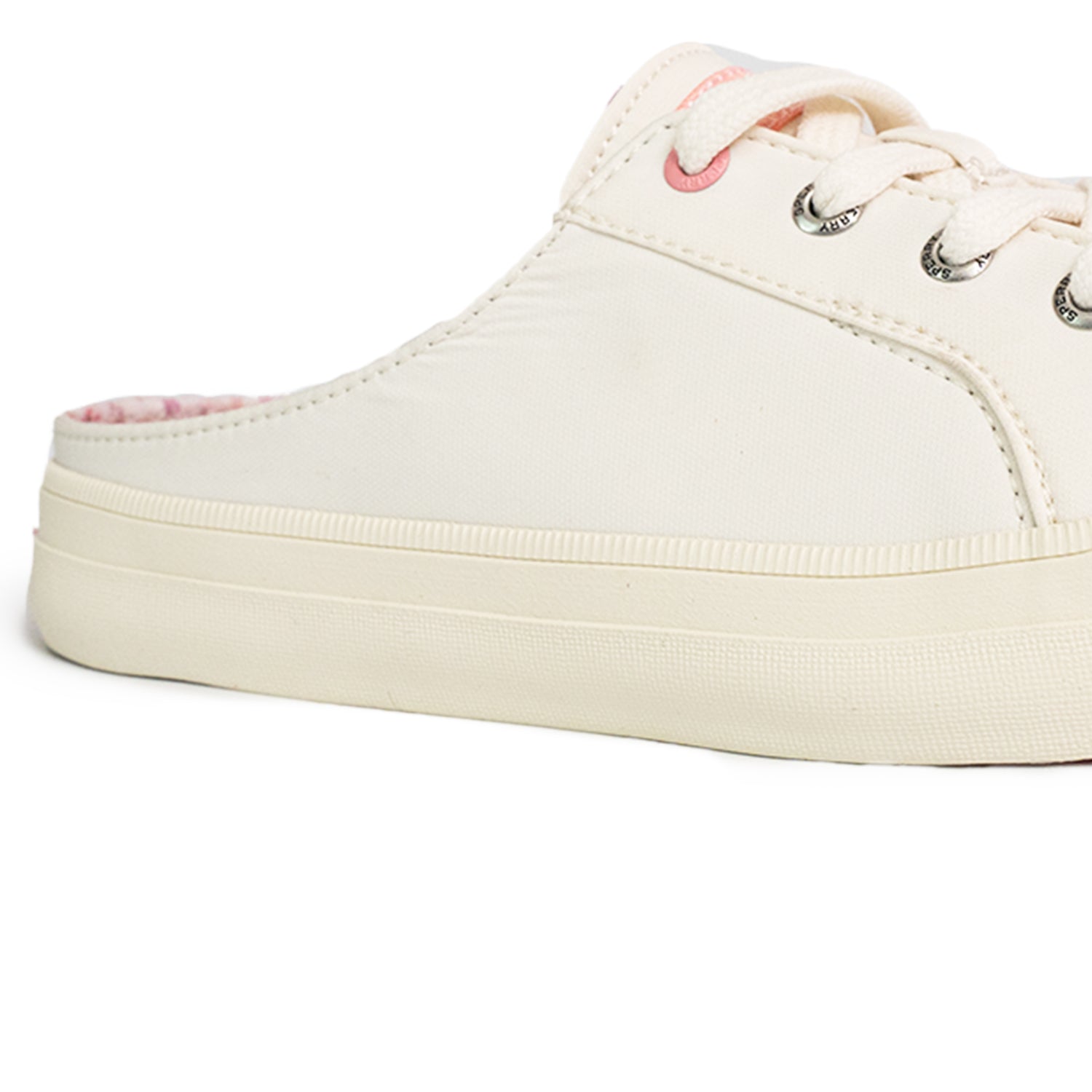 Women's Crest Mule Sneakers - Light Beige/Sakura (25S00922)