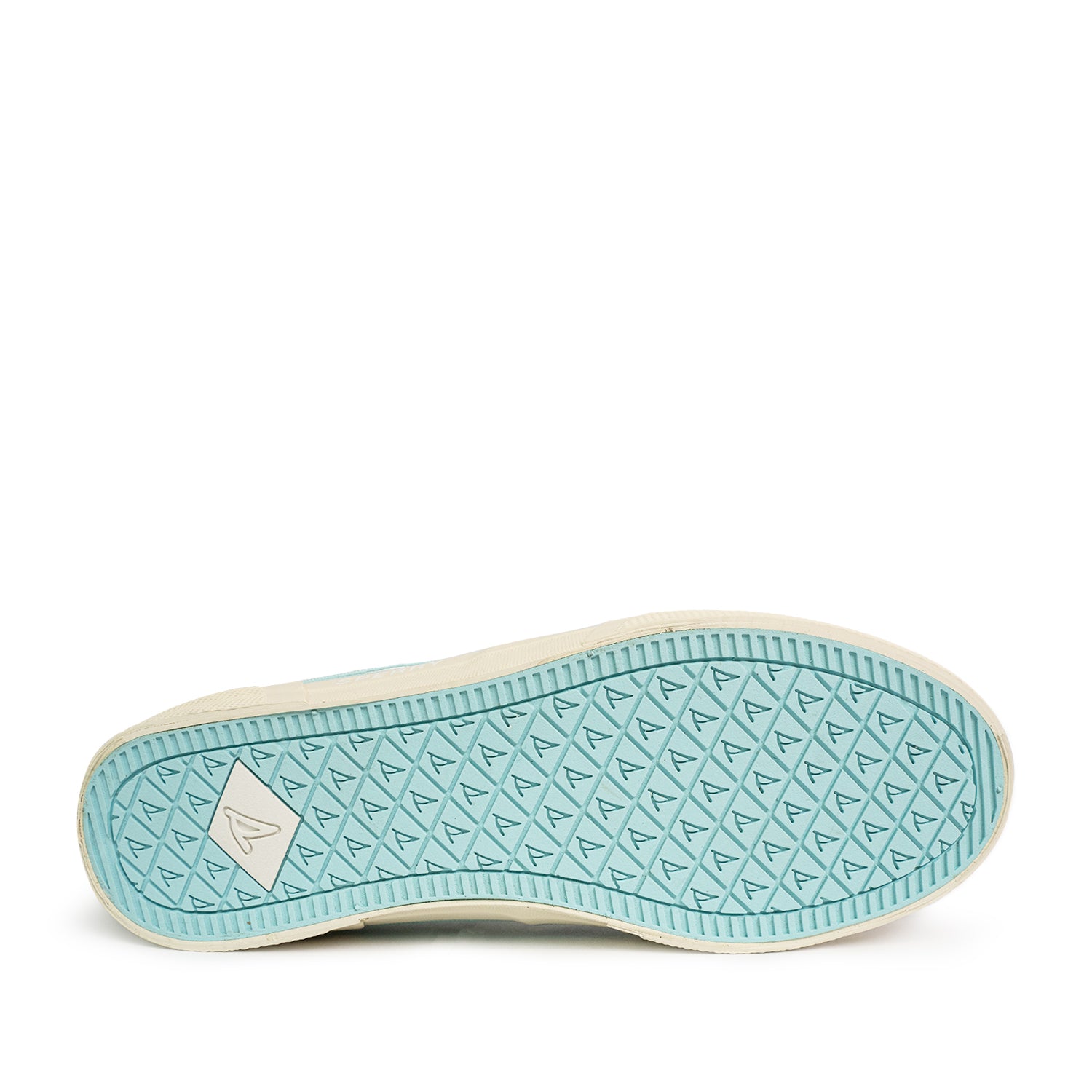Women's Soletide Leather Sneakers - White/Blue (25S00932)