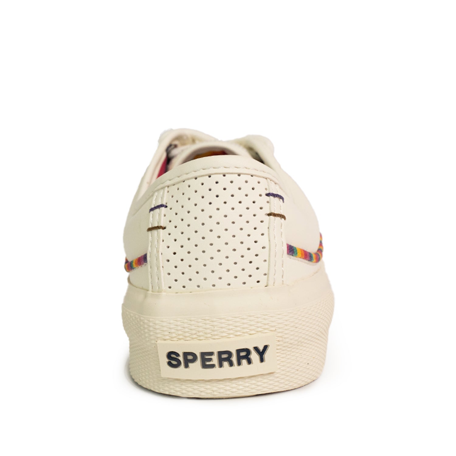 Women's Soletide Leather Sneakers - Light Beige/Rainbow (25S00952)