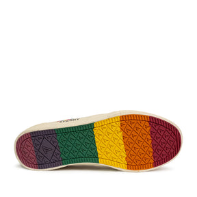 Women's Soletide Leather Sneakers - Light Beige/Rainbow (25S00952)