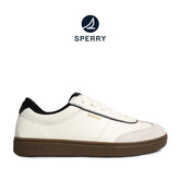 Women's Pier 90 Leather Sneakers - Off White/Black/Gum (25S00972)