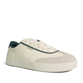 Women's Pier 90 Leather Sneakers - Off White/Green (25S00982)