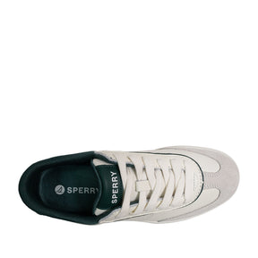 Women's Pier 90 Leather Sneakers - Off White/Green (25S00982)