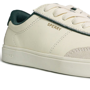 Women's Pier 90 Leather Sneakers - Off White/Green (25S00982)