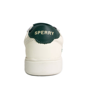 Women's Crew 90 Leather Sneakers - Off White/Green (25S00992)