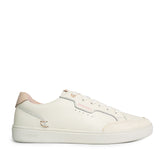 Women's Crew 90 Leather Sneakers - Off White/Pink (25S01002)