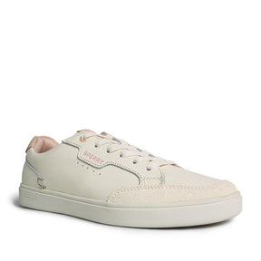 Women's Crew 90 Leather Sneakers - Off White/Pink (25S01002)